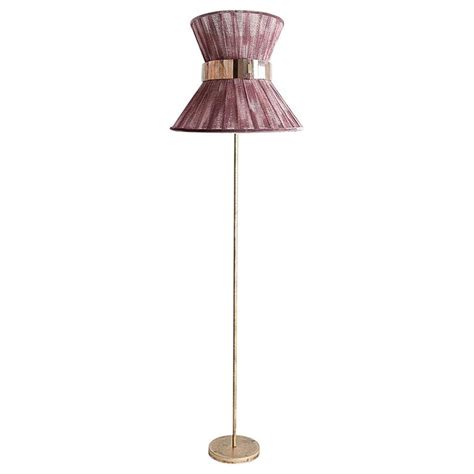 Tiffany Contemporary Floor Lamp 30 Onion Chalky Antiqued Silvered