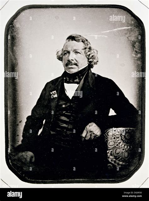 Lois Jacques Mandé Daguerre French Painter And Physicist Who Invented The Daguerreotype The