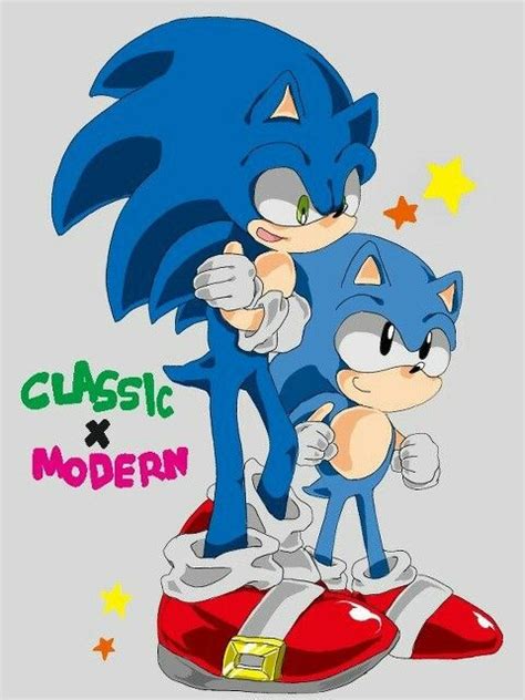 Classic X Modern Classic Sonic Sonic Generations Sonic