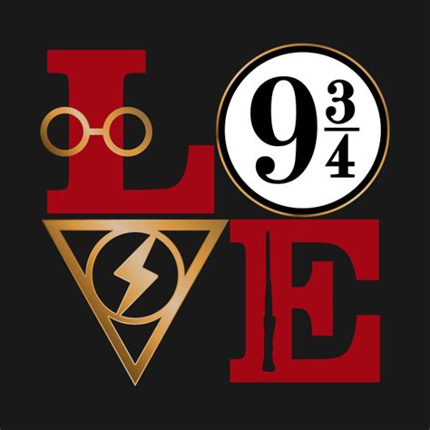 Love Harry Potter Harry Potter T Shirt Teepublic