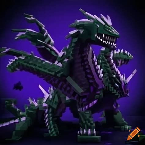 Minecraft Ultra Cyber Ender Dragon Hydra