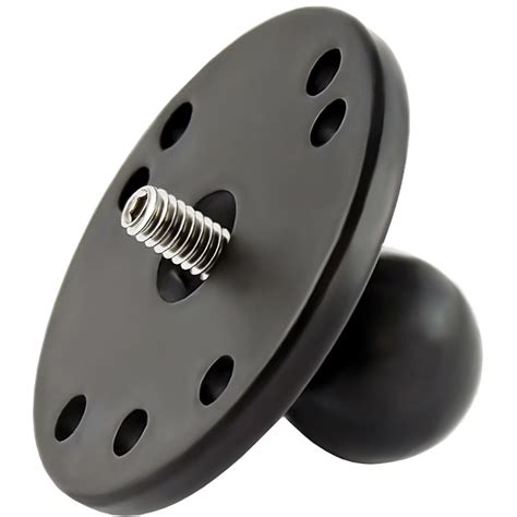 Ram Mounts 25 Round Base With 1 Ball And 14 20 Ram B 202au