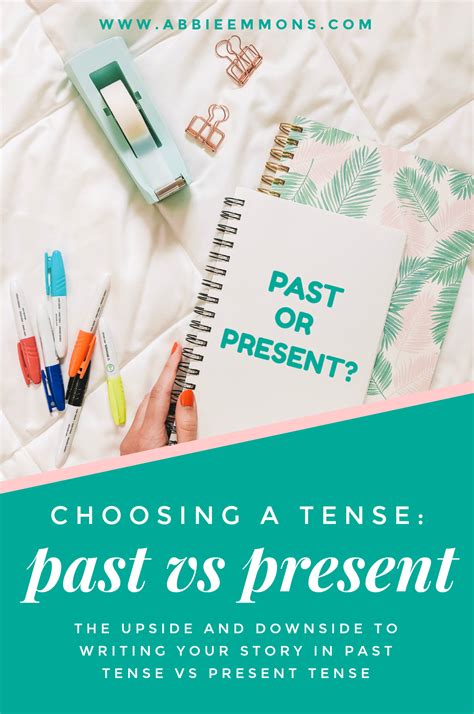 Abbie Emmons Choosing A Tense For Your Story The Pros And Cons Of