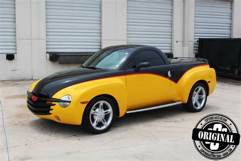 One Unique Magna Charged Chevy Ssr 3m 1080 Scotchprint Two Tone Vinyl