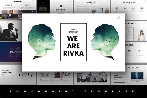 Rivka Minimal Powerpoint Template By Jetfabrik On Envato Elements