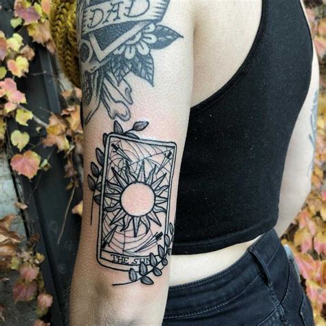 tarot card tattoo sleeve the shoot