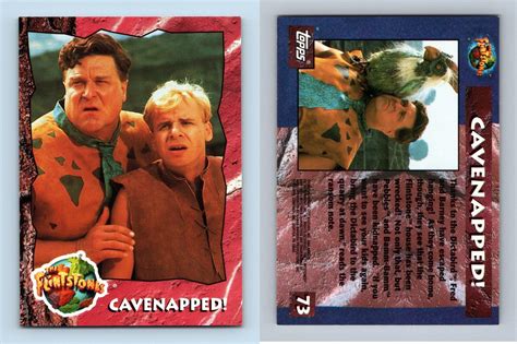 Cavenapped 73 The Flintstones 1993 Topps Trading Card