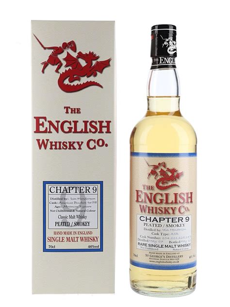 The English Whisky Co Chapter 9 Peated Lot 120464 Buysell World