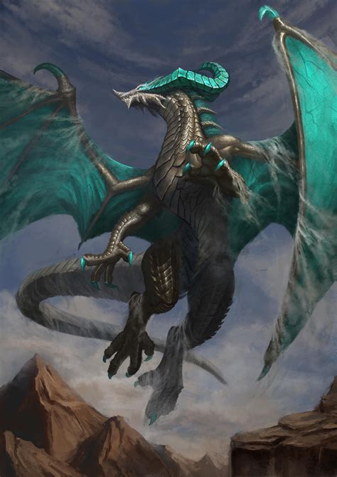 Artstation Emerald Dragon