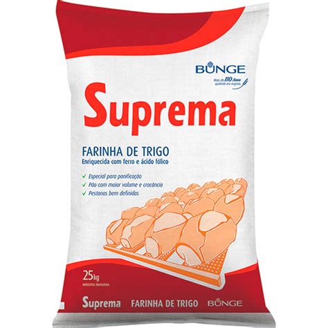 Farinha De Trigo Suprema 25kg Compra Food Service