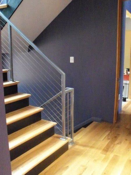 Update your staircase with high quality stair parts at affordable prices. Affordable Railings | Interior Cable Railing | MD, VA, DC, PA