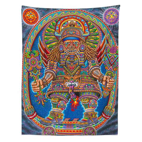 Ultimate Spirit Warrior Tapestry Positive Creations