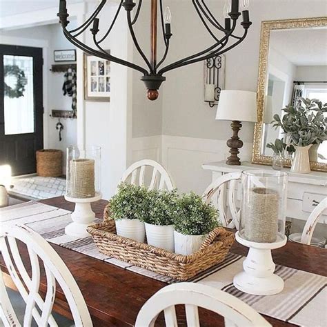 48 Gorgeous Farmhouse Dining Room Design Ideas