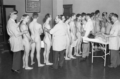 Vintage Recruits Naked Medical Inspection My Own Private Locker Room