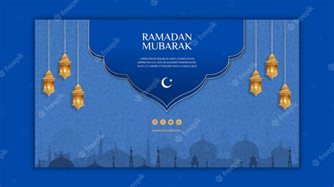 Premium Psd Ramadan Mubarak Banner Design Template Social Media Post