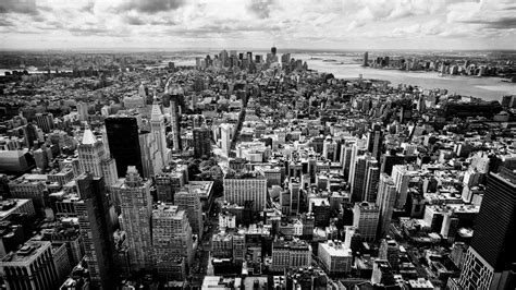 Black And White City Wallpapers Wallpaper Cave