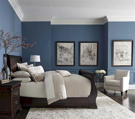 Stunning And Nice Paint Blue Bedroom Small Master Bedroom Master