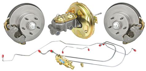 Cpp 1968 72 Chevelle Brake Kits Front Stock Spindle Disc Standard