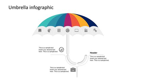 Umbrella Infographics Powerpoint Template Slidemodel