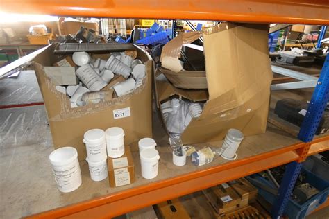 2 boxes containing a quantity of various ex-MOD precision engineering