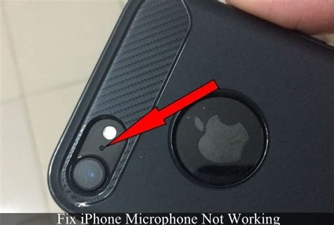 how to fix iphone microphone not working condition with solution