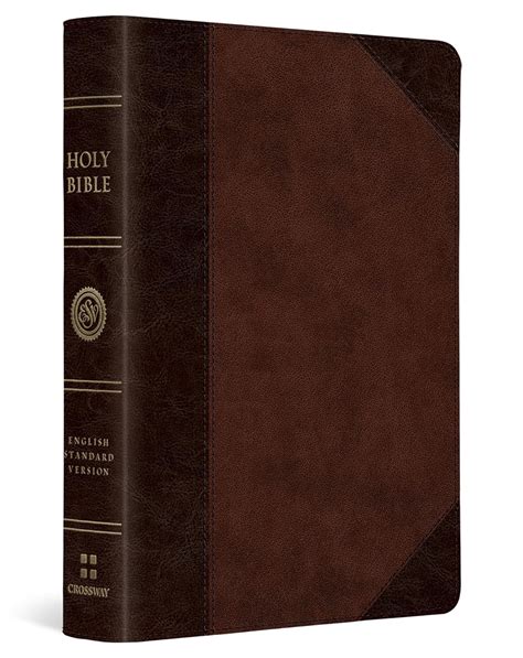Esv Large Print Compact Bible Biblescrossway Au Books