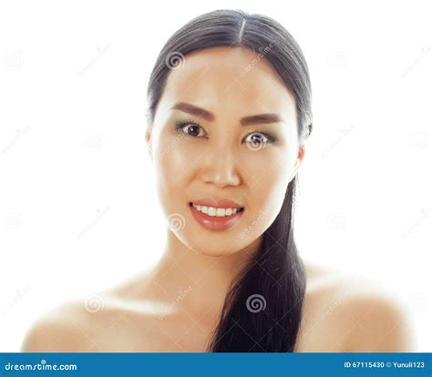 asian woman beauty face closeup portrait beautiful attractive mixed race chinese asian