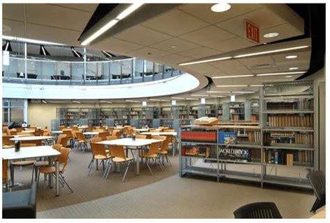 Modern High School Library Design