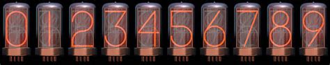 Nixie Tube Numbers 0 9 Stock Photos Pictures And Royalty Free Images
