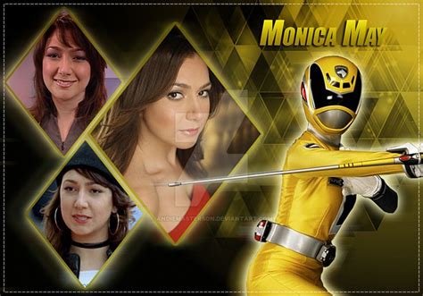 Monica May Yellow Ranger By Andiemasterson On Deviantart Power