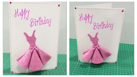Sending birthday ecards is a great way to let friends and loved ones know that you are thinking of them on their special day. DIY- Birthday Card for Girls - YouTube