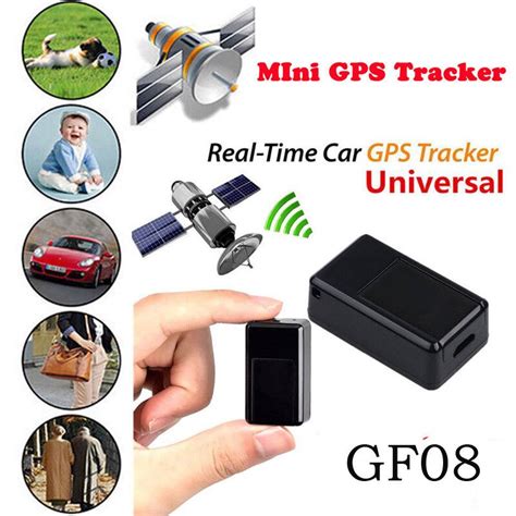 Gf08 Mini Gps Real Time Car Locator Tracker Magnetic Gsmgprs Tracking