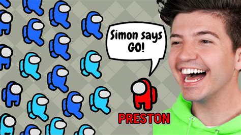 100 Player Simon Says In Among Us Wtbnrfrags Youtube