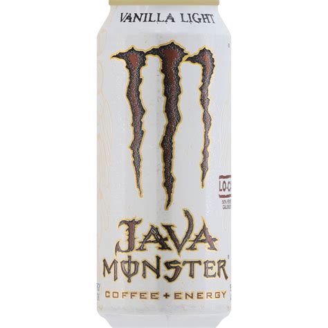 Monster Energy Drink Coffee Energy Vanilla Light 15 Oz Instacart