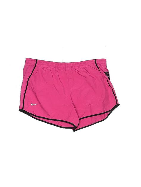 Nike Athletic Shorts Pink Solid Activewear Size Large Activewear