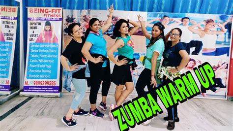 Zumba Warm Up And Stretching Routine For Beginners Youtube