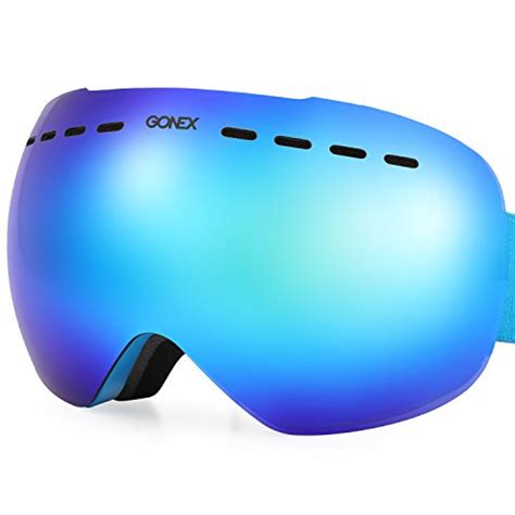 Gonex Revo Otg Ski Goggles Anti Fog Uv Protection Snow Snowboard Goggles With Box For Men