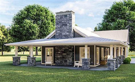 One Story Pole Barn House Plans Home Design Ideas