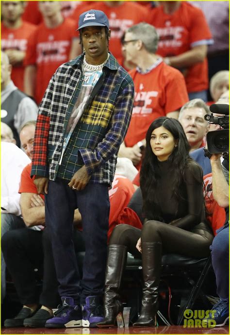 There are 498 cactus jack hoodie for sale on etsy, and they cost. Kylie Jenner & Boyfriend Travis Scott Attend Houston ...