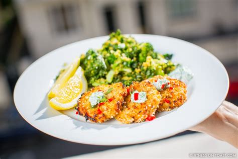 Mix all the ingredients together nicely and serve to your cat! Fishcake Burger Recipe Healthy Quinoa Kale Salad Tasty Dinner