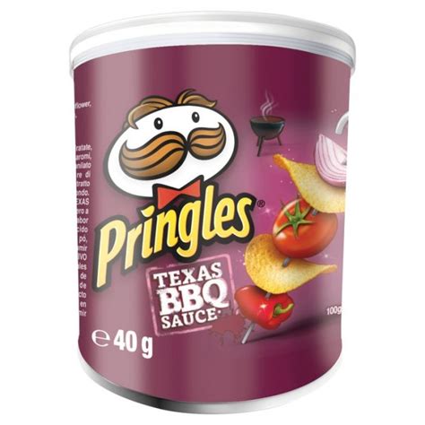 Pringles Texas Bbq Sauce 40g 12 Pack