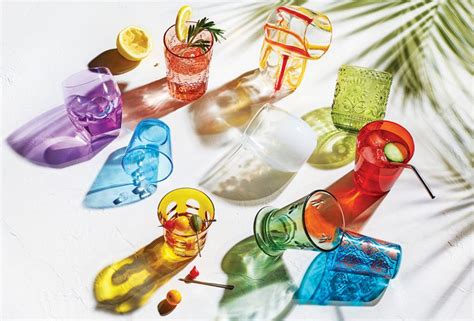 A Perfect Ten Colorful Glass Cups Boston Magazine
