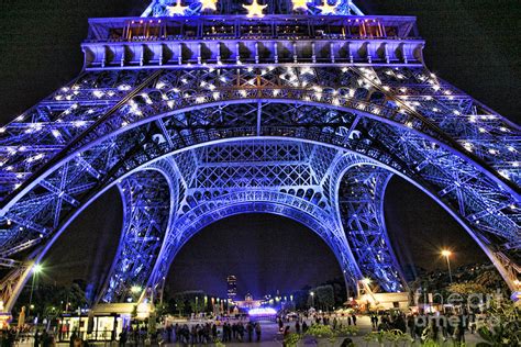 Eiffel Tower Under Photograph By Chuck Kuhn