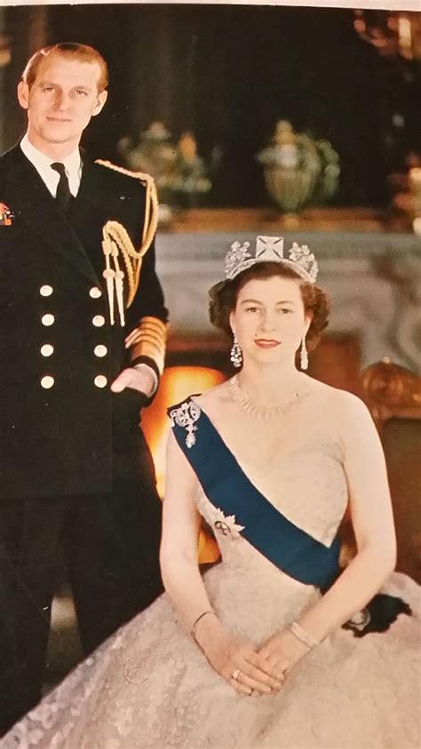 1953 Her Majesty Queen Elizabeth Ii And His Royal Highness The Prince