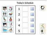 Schedule Pictures For Autistic Students