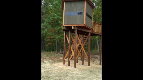 Ultimate Diy Deer Stand Youtube