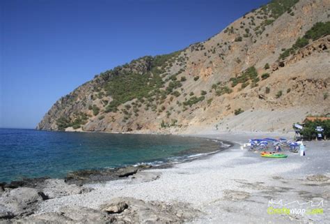 Agia Roumeli Beach Sfakia Chania Crete Cretamap Com
