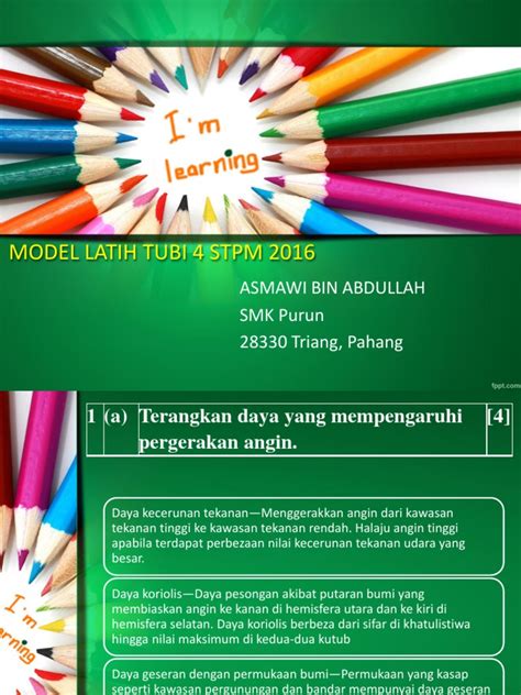 So please help us by uploading 1 new document or like. Skema Kertas Model 4 Geografi STPM Penggal 2 2016