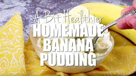 In a large bowl, combine the greek yogurt, 3 mashed bananas, honey and vanilla extract in a bowl and mix until all of your ingredients combine. How to make: A Bit Healthier Banana Pudding - YouTube