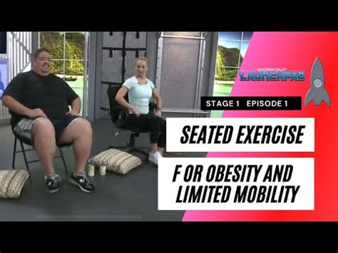 Exercising in the resistance chair allows you to do a full body workout from a safe, comfortable seated position. Seated Exercise for Obesity and Limited Mobility - Stage.1 ...
